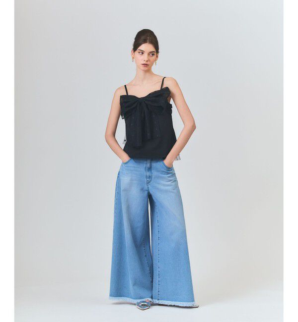 Grace Class「ドットボウタイキャミ」|キャミソール|