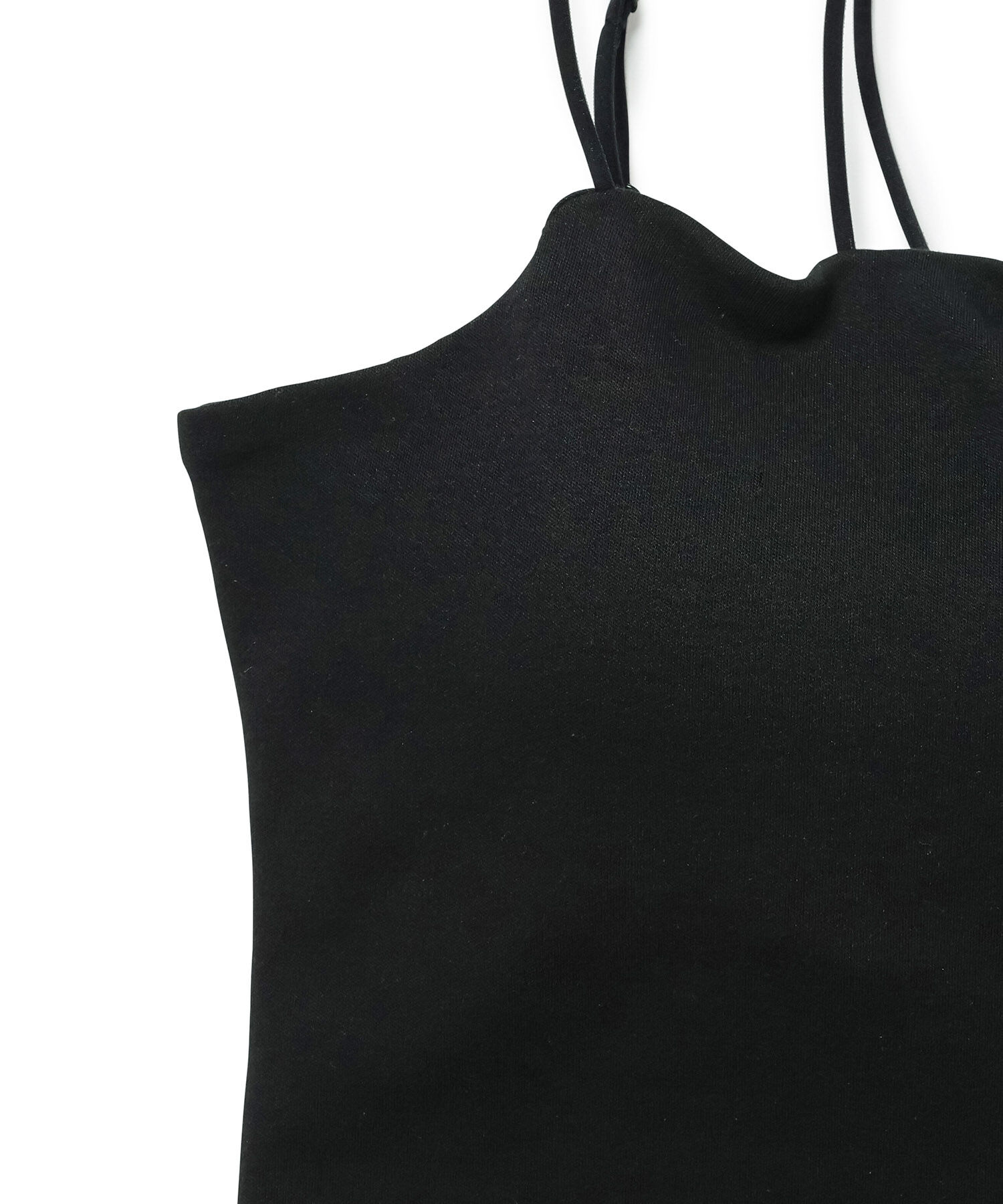 VIS「【洗える】アシンメトリークロスストラップキャミソール」|キャミソール|