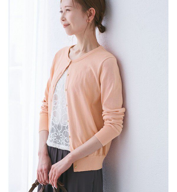 Rope&rsquo;Picnic「【UVカット・吸水速乾・遮熱】Comfort Seriesコンフォートシリーズ/カーディガン」|カーディガン|