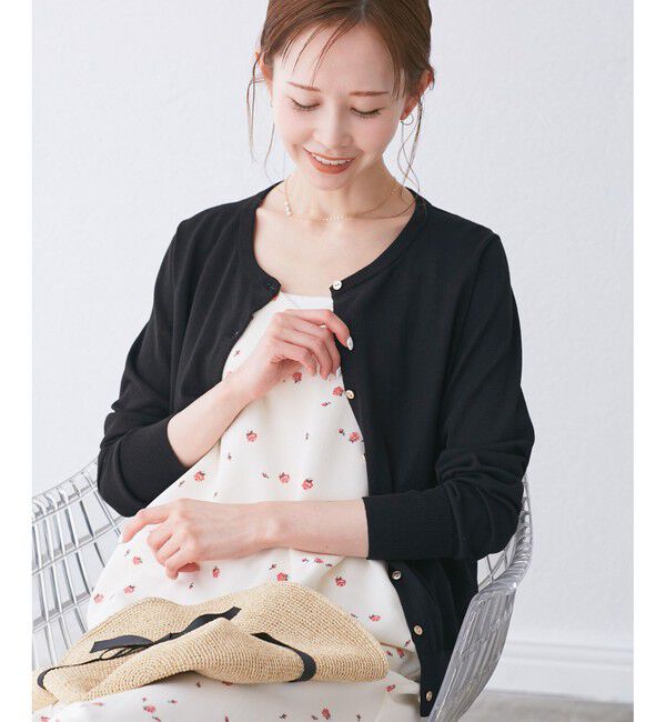 Rope&rsquo;Picnic「【UVカット・吸水速乾・遮熱】Comfort Seriesコンフォートシリーズ/カーディガン」|カーディガン|