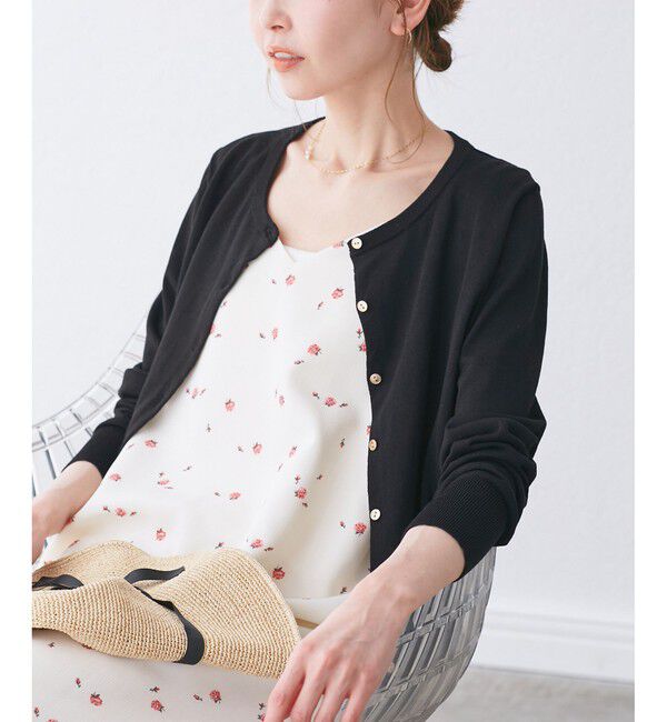 Rope&rsquo;Picnic「【UVカット・吸水速乾・遮熱】Comfort Seriesコンフォートシリーズ/カーディガン」|カーディガン|