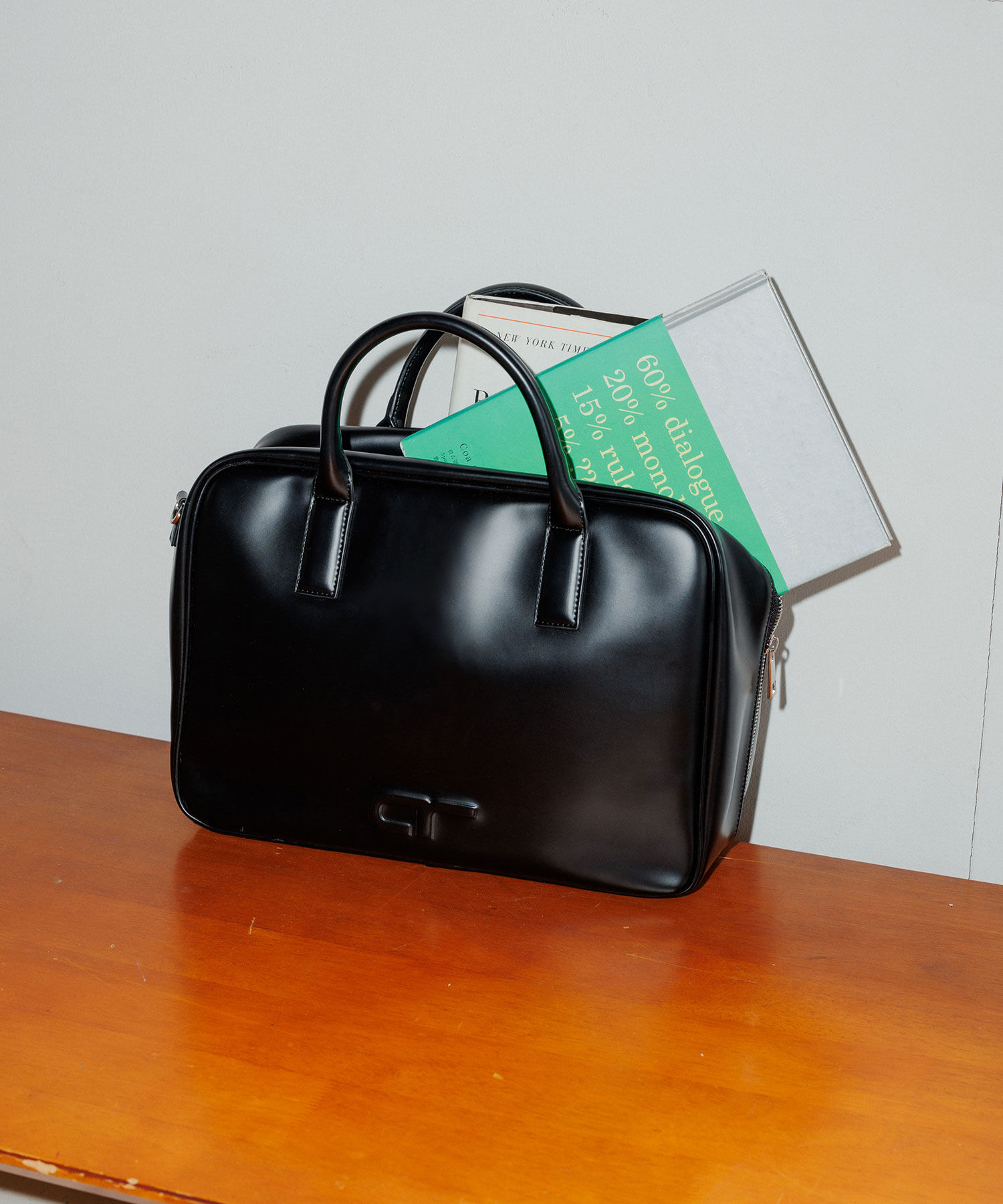 ADAM ET ROPE'「【一部WEB限定カラー・再入荷・サステナブル】ロゴボストンビッグバッグ」|ボストンバッグ|