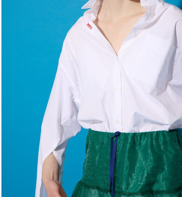  「【CEPIE./セピエ】クラシックオーバーシャツ」|シャツ・ブラウス|ホワイト