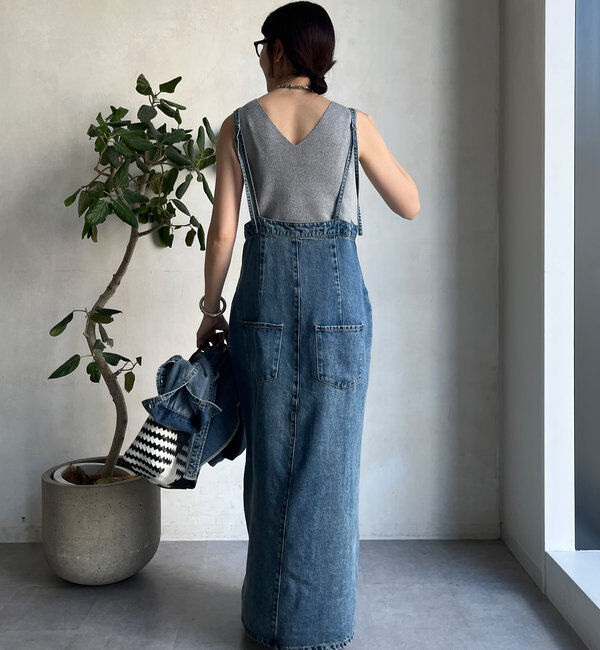  「前後2WAYラメニットタンク」|ニット・セーター|