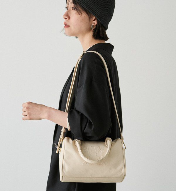  「《composition》レザー2WAYミニボストンバッグ」|ボストンバッグ|