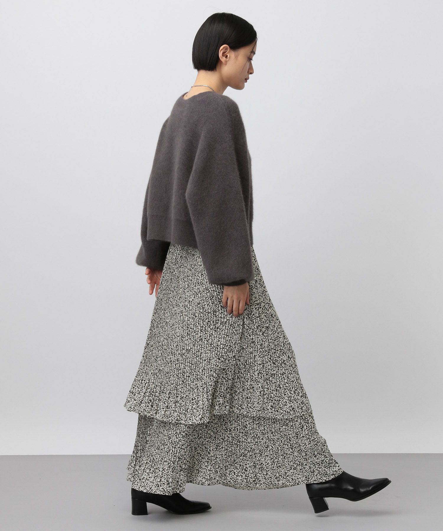 A part by 「ホソプリーツティアードスカート」|スカート|