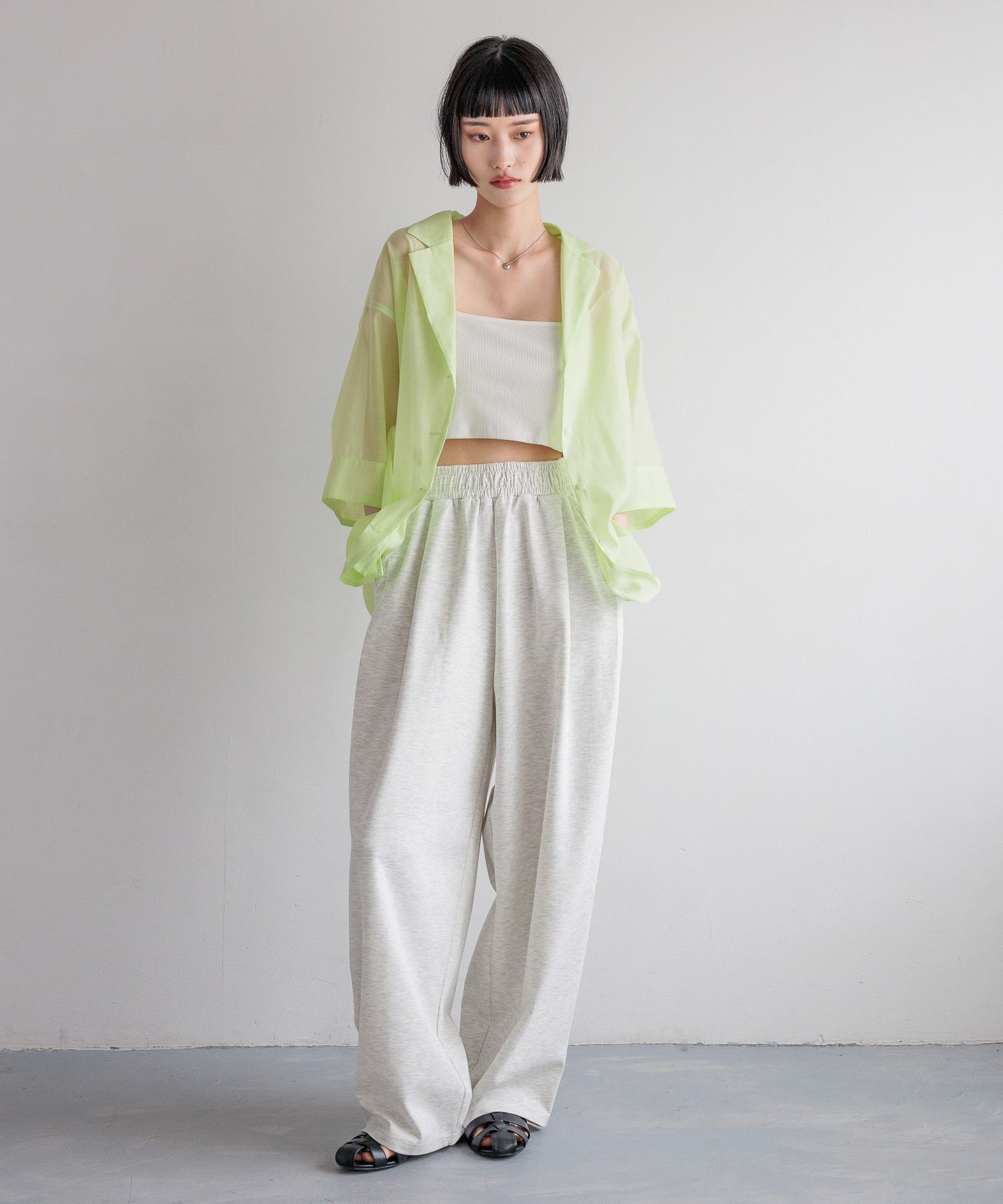 LOWRYS FARM「シアーカイキンショートＳＳ」|シャツ・ブラウス|