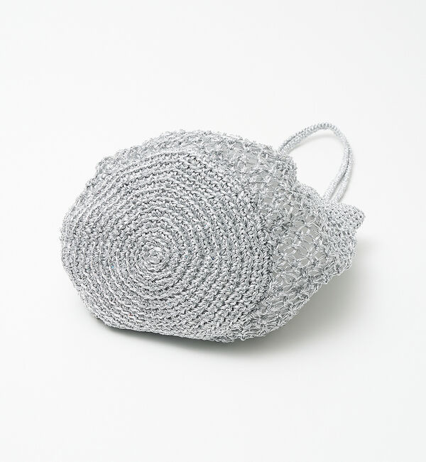 collex「【ANANS】SMALL マクラメ メタリック トートバッグ」|トートバッグ|