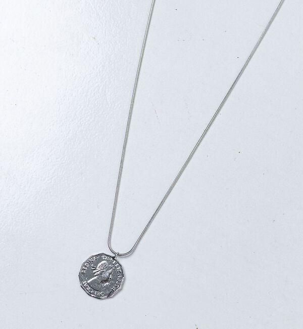 collex「【dignif】【金属アレルギー対応】コインネックレス」|ネックレス|シルバー