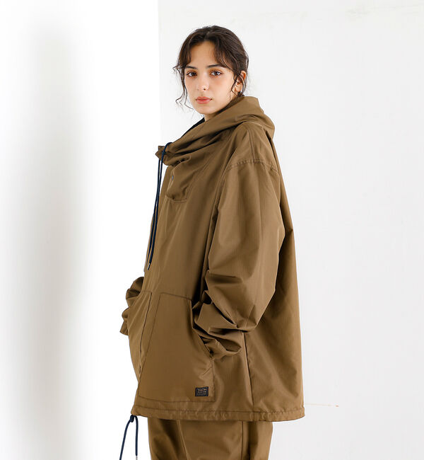 ABAHOUSE「【TAION/タイオン】ミリタリー Ripstop リバーシブル アノラックパー」|ブルゾン・スタジャン|