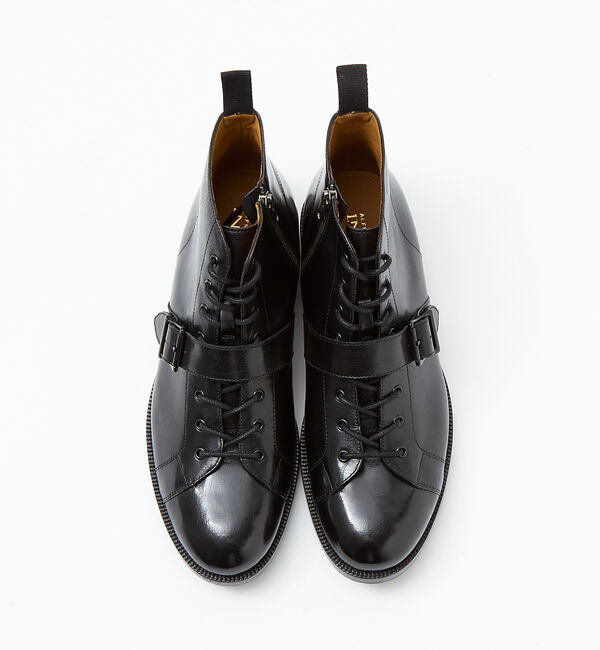 alfredoBANNISTER「【販売店舗限定】ベルトデザイン レースアップブーツ / ワークブーツ」|ショートブーツ|