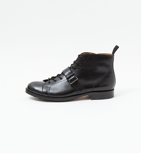 alfredoBANNISTER「【販売店舗限定】ベルトデザイン レースアップブーツ / ワークブーツ」|ショートブーツ|