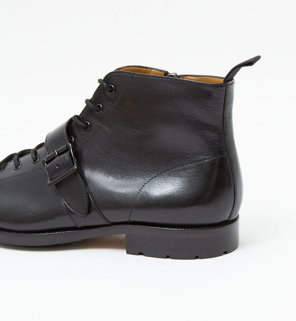 alfredoBANNISTER「【販売店舗限定】ベルトデザイン レースアップブーツ / ワークブーツ」|ショートブーツ|