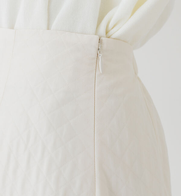 Rouge vif「キルトジャガード フレアスカート」|スカート|