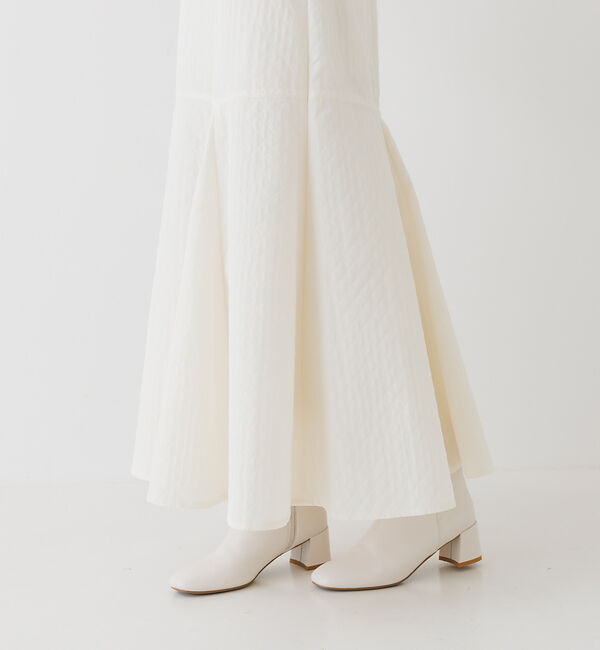 Rouge vif「キルトジャガード フレアスカート」|スカート|