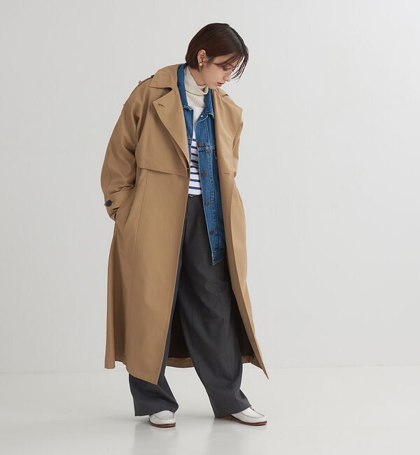 Rouge vif「変形トレンチコート」|トレンチコート|