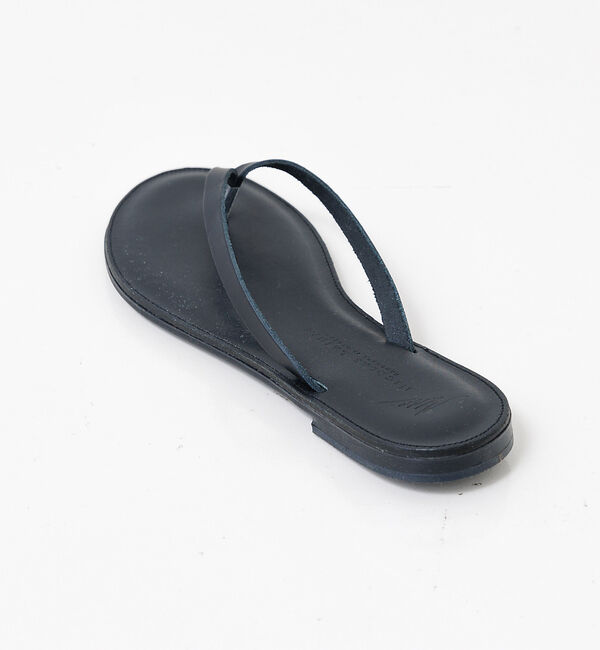 Rouge vif「【NICOLAS LAINAS/ニコラスライナス】レザートングサンダル」|サンダル|