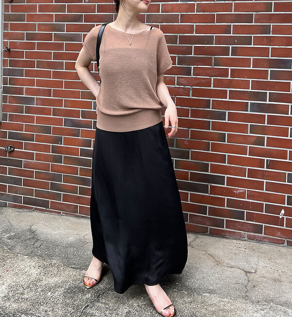 Rouge vif「【２点セット！】【一部店舗限定】マルチWAYニット&times;キャミワンピース SET」|ワンピース|