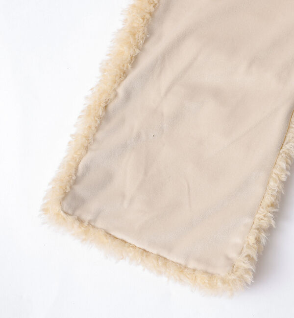 Rouge vif「【HELEN MOORE/ヘレンムーア】ベルト付エコファーストール◆」|マフラー|