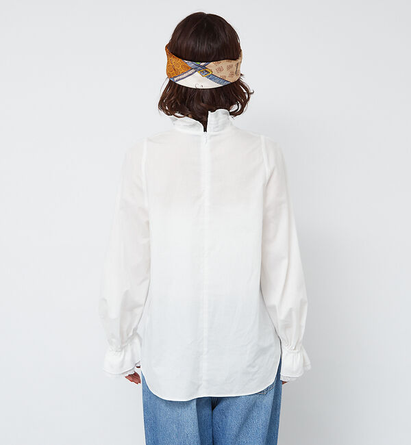 Rouge vif「レースハイネックブラウス」|シャツ・ブラウス|