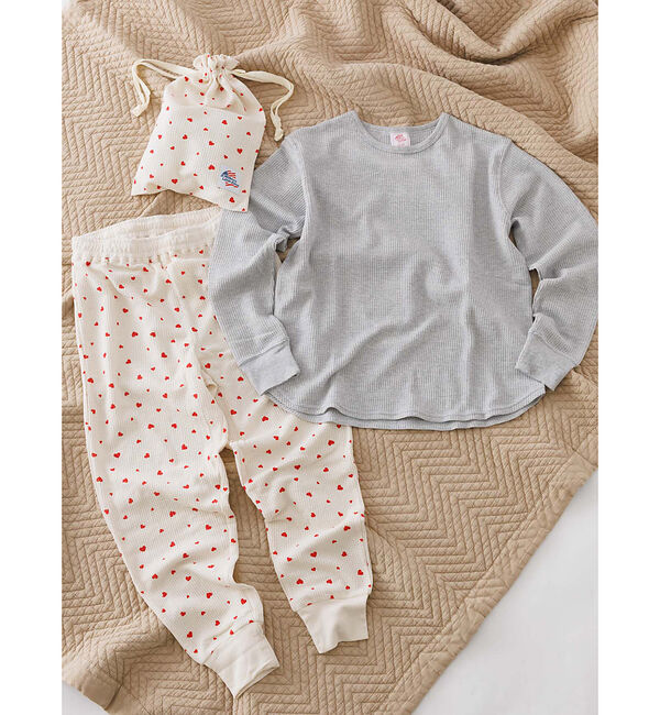 Rouge vif「【JEMORGAN/ジェーイーモーガン】ルームウェア 3点セット / 長袖&長ズ」|Tシャツ・カットソー|その他2