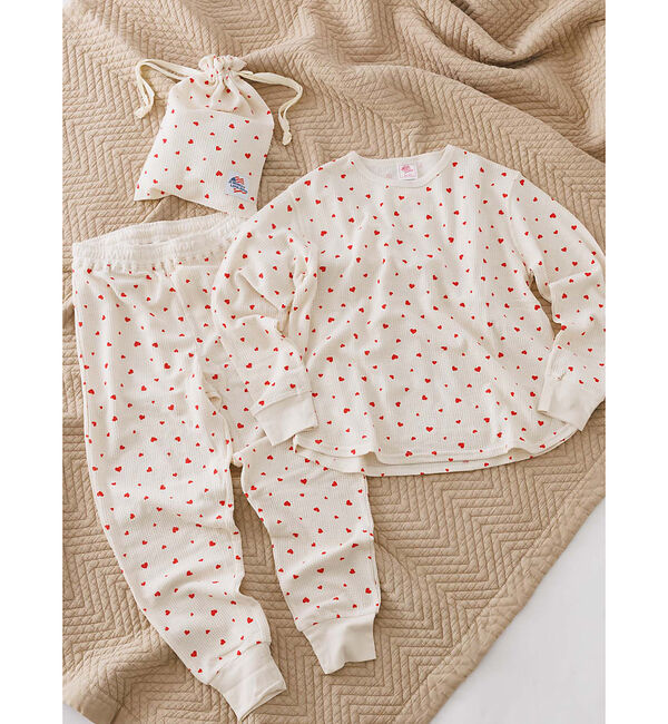 Rouge vif「【JEMORGAN/ジェーイーモーガン】ルームウェア 3点セット / 長袖&長ズ」|Tシャツ・カットソー|その他3