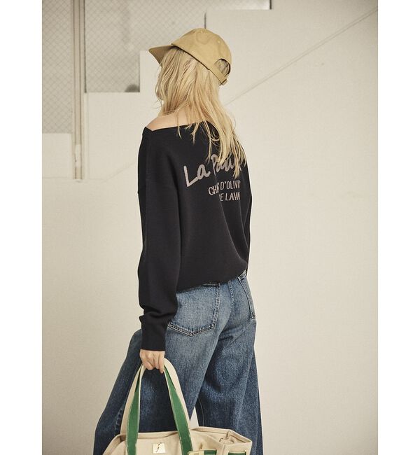 Rouge vif「ラパウザロゴニット【予約】」|ニット・セーター|