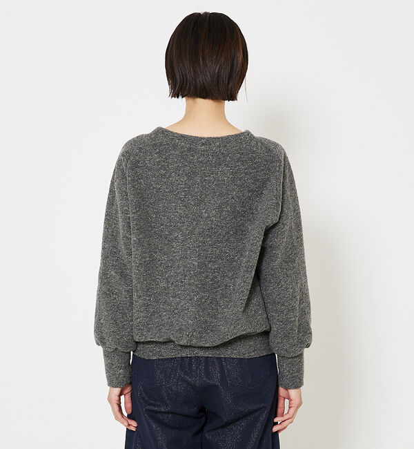 qualite「ラメスライバーニットプルオーバー」|スウェット・ジャージ|