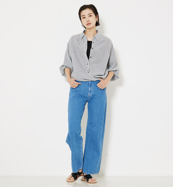 qualite「コットンリネンデニム」|デニム|