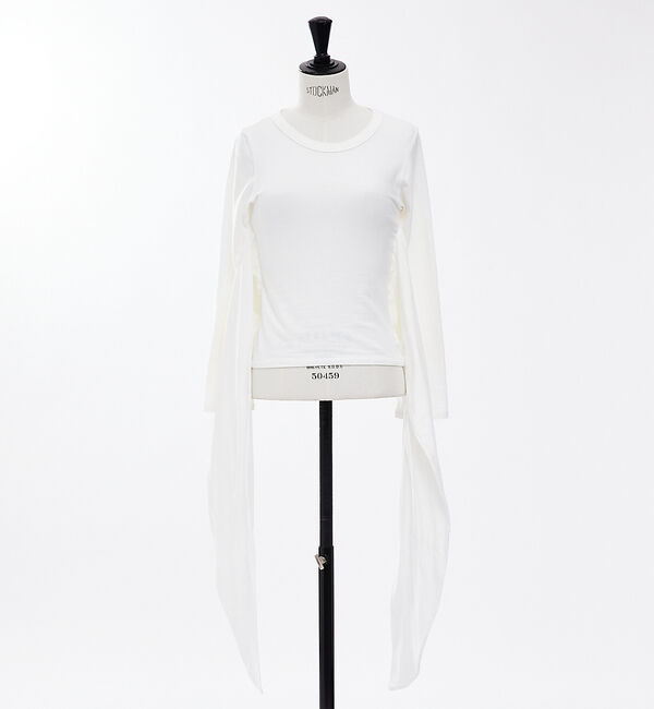 The Store by C' 「【the line byK】WAYNE WRAP TEE / レイヤードデザイン」|Tシャツ・カットソー|