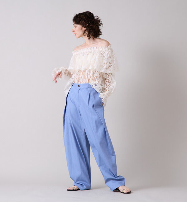 Liesse「フリルボヘミアンブラウス」|シャツ・ブラウス|