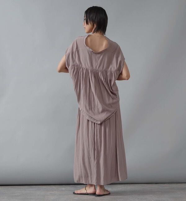 Liesse「バックギャザーブラウス」|シャツ・ブラウス|