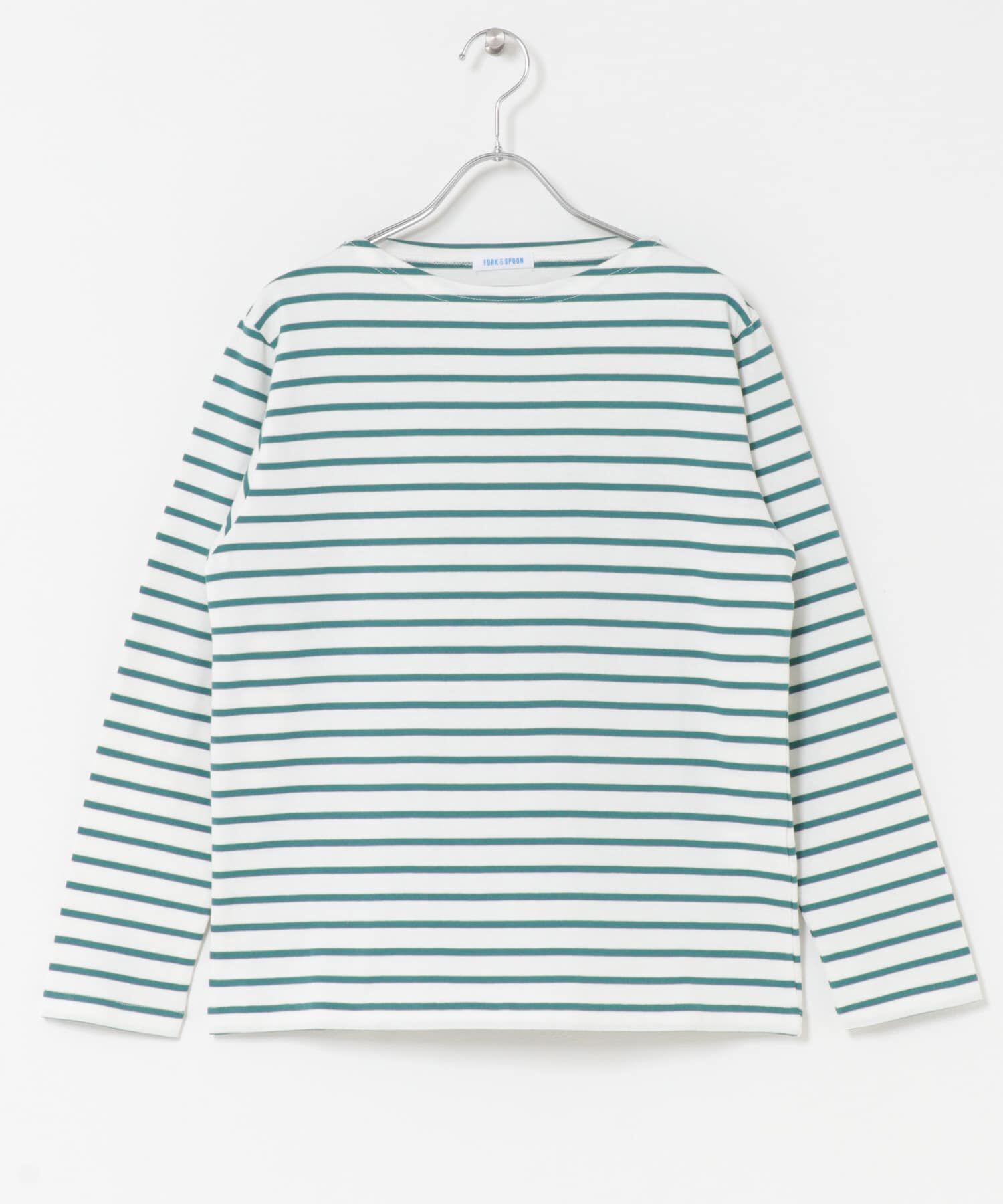 URBAN RESEARCH DOORS「FORK&SPOON　ボートネックボーダー」|Tシャツ・カットソー|