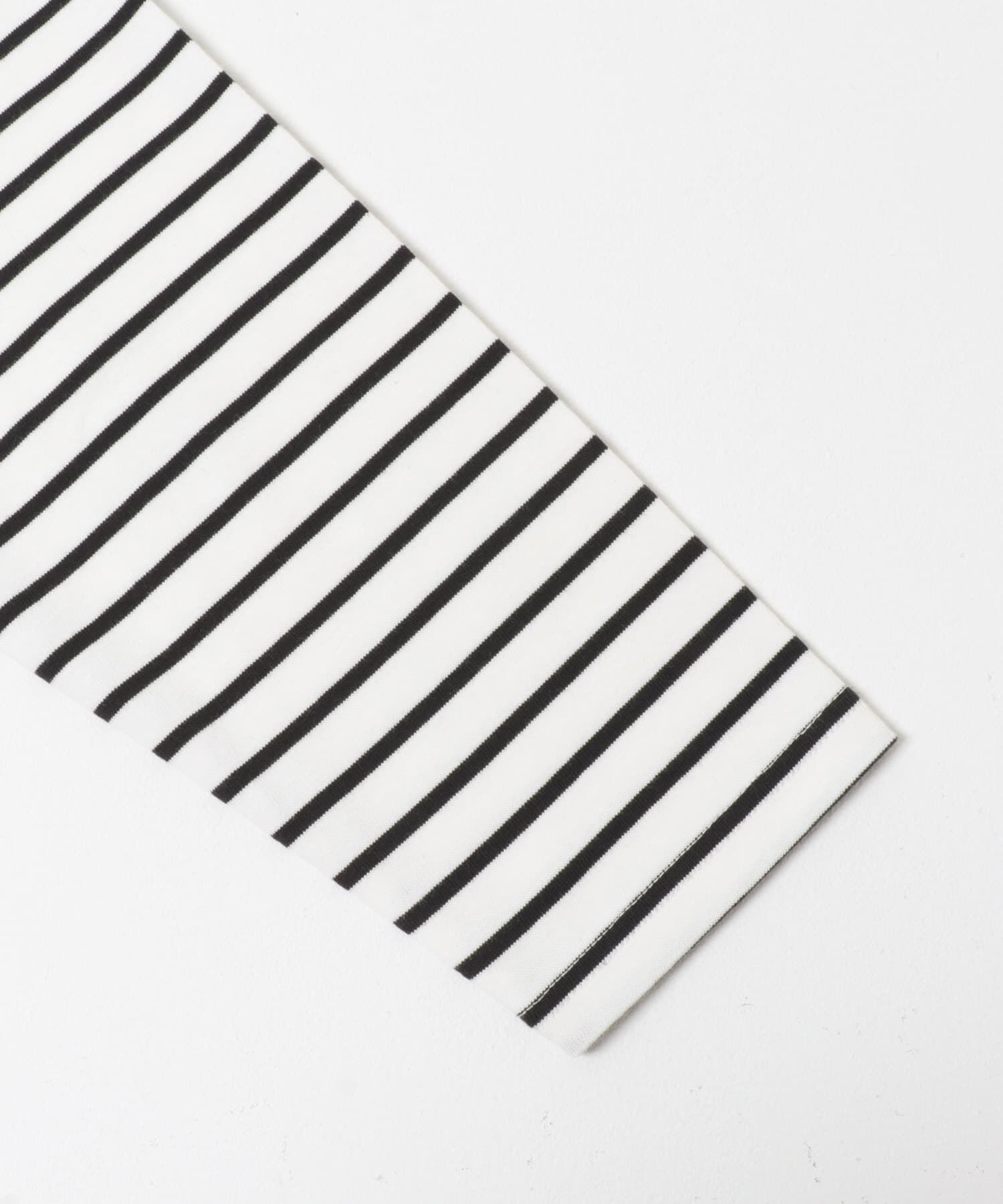 URBAN RESEARCH DOORS「FORK&SPOON　クロップドボートネックボーダー」|Tシャツ・カットソー|