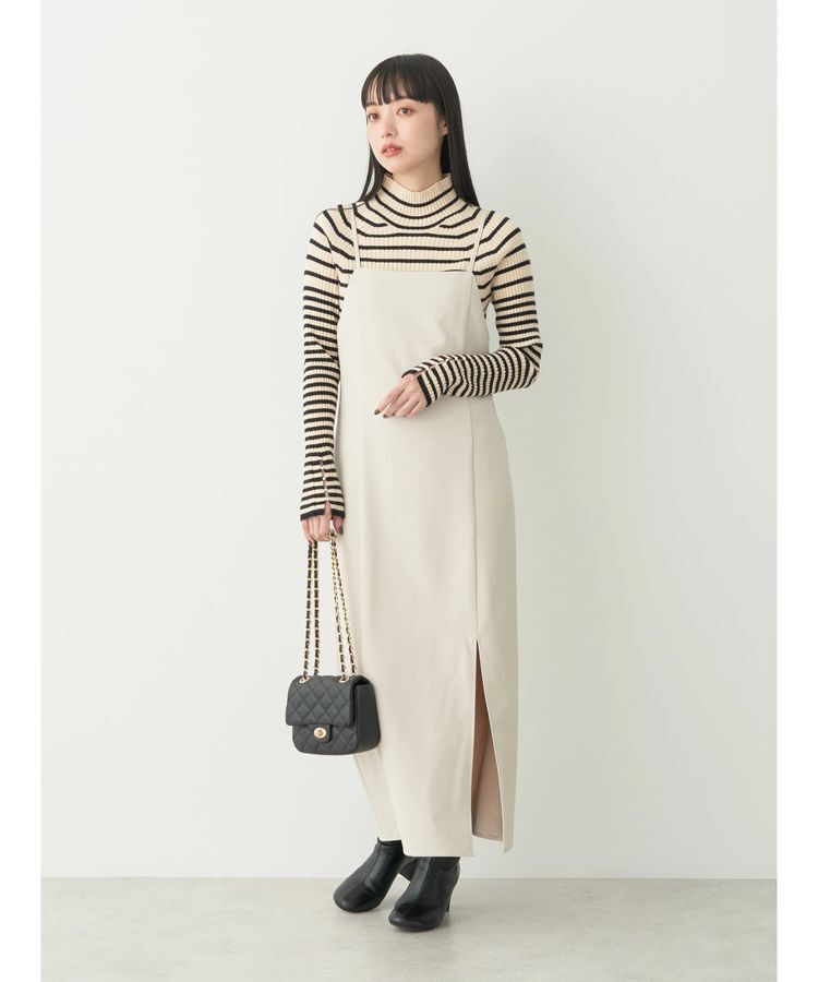 earth music&ecology「Iラインキャミワンピース」|ワンピース|