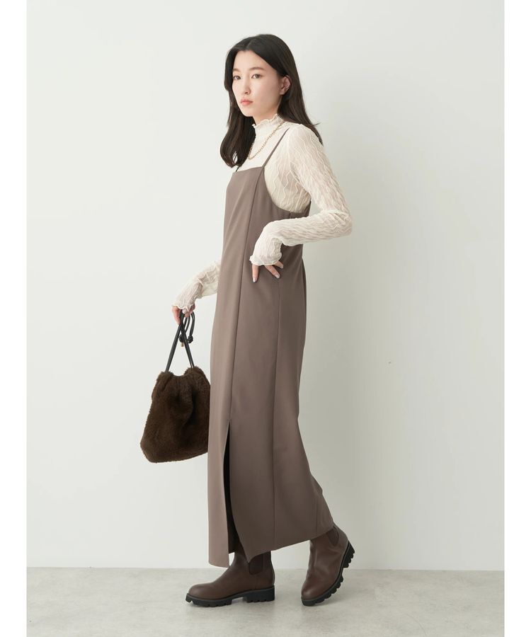 earth music&ecology「Iラインキャミワンピース」|ワンピース|