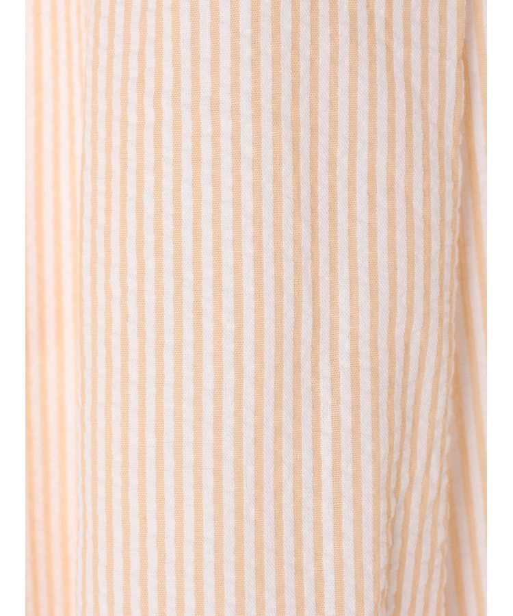 earth music&ecology「サッカーストライプボーイズライクシャツ」|シャツ・ブラウス|