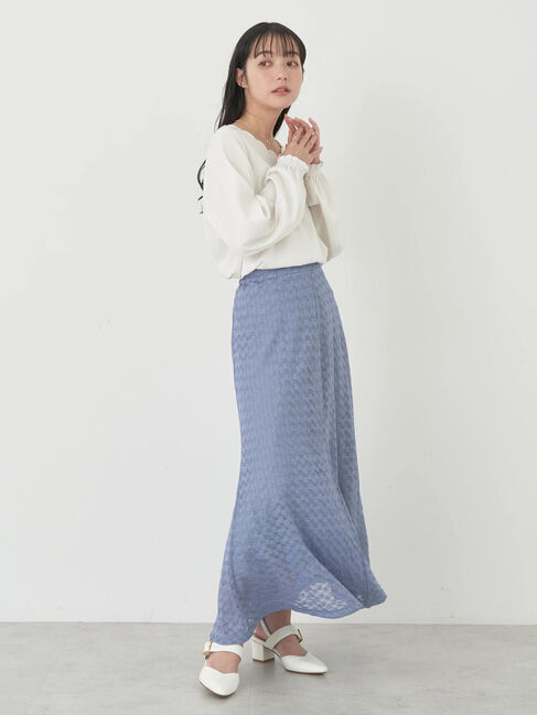 earth music&ecology「スカラップブラウス」|シャツ・ブラウス|