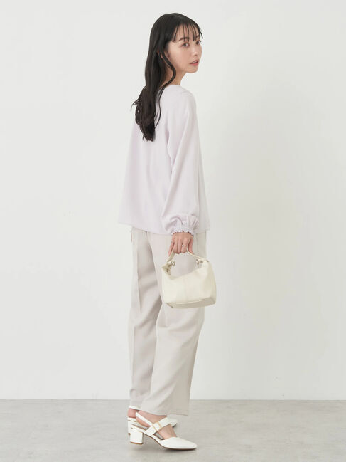 earth music&ecology「スカラップブラウス」|シャツ・ブラウス|