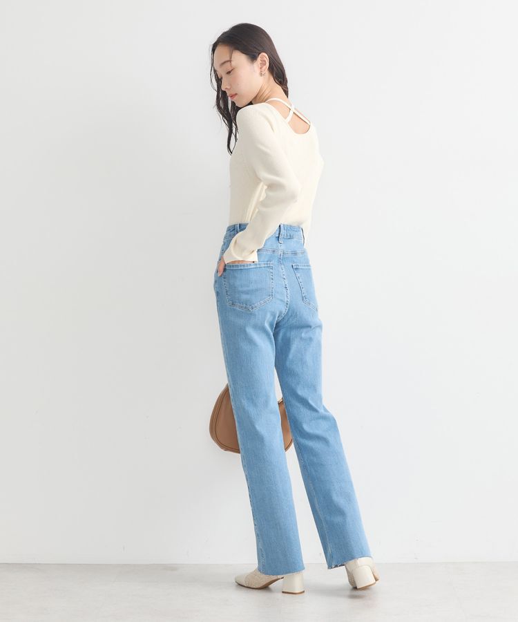 earth music&ecology「ホルターネックプルオーバー」|ニット・セーター|