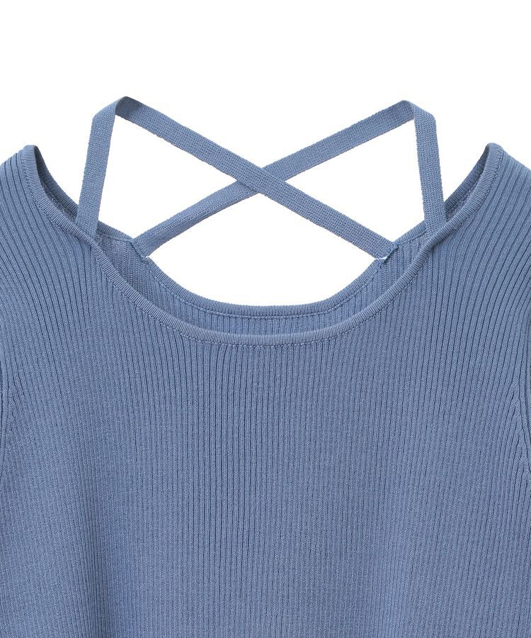 earth music&ecology「ホルターネックプルオーバー」|ニット・セーター|