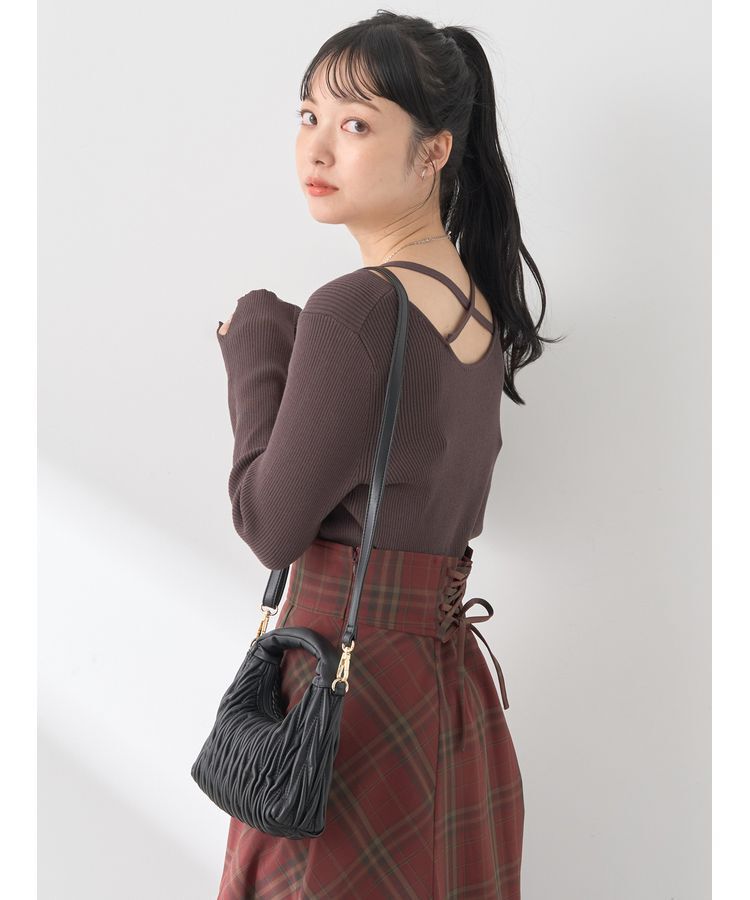 earth music&ecology「ホルターネックプルオーバー」|ニット・セーター|