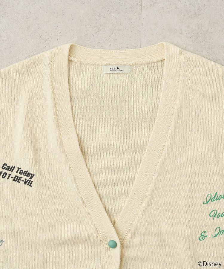 earth music&ecology「Villains　クルエラ/ニットカーディガン」|カーディガン|