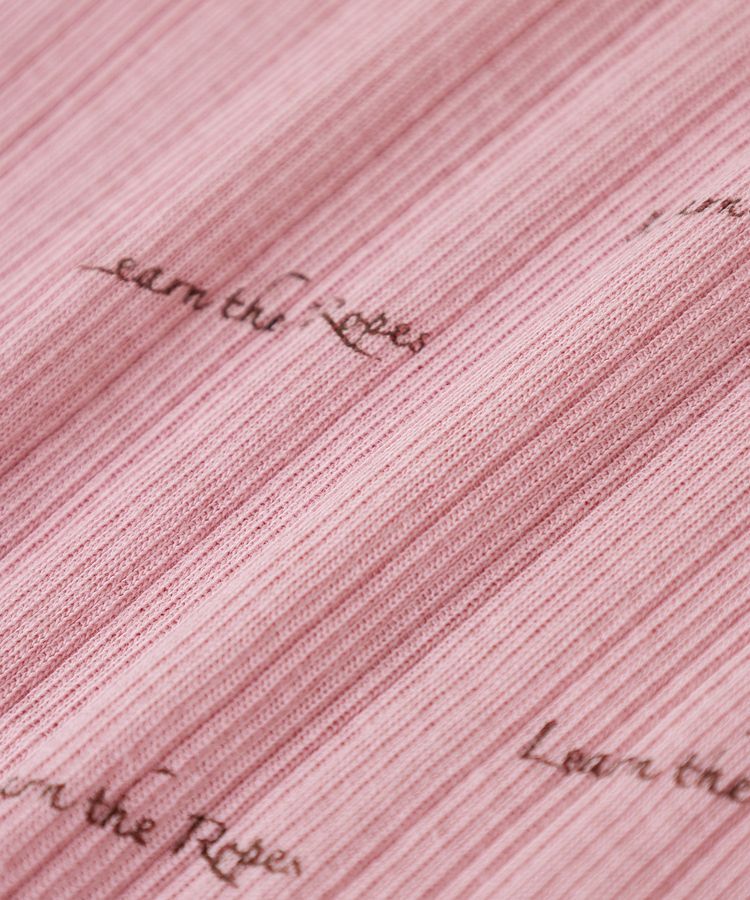 earth music&ecology「メッセージロゴコンパクトプルオーバー」|Tシャツ・カットソー|