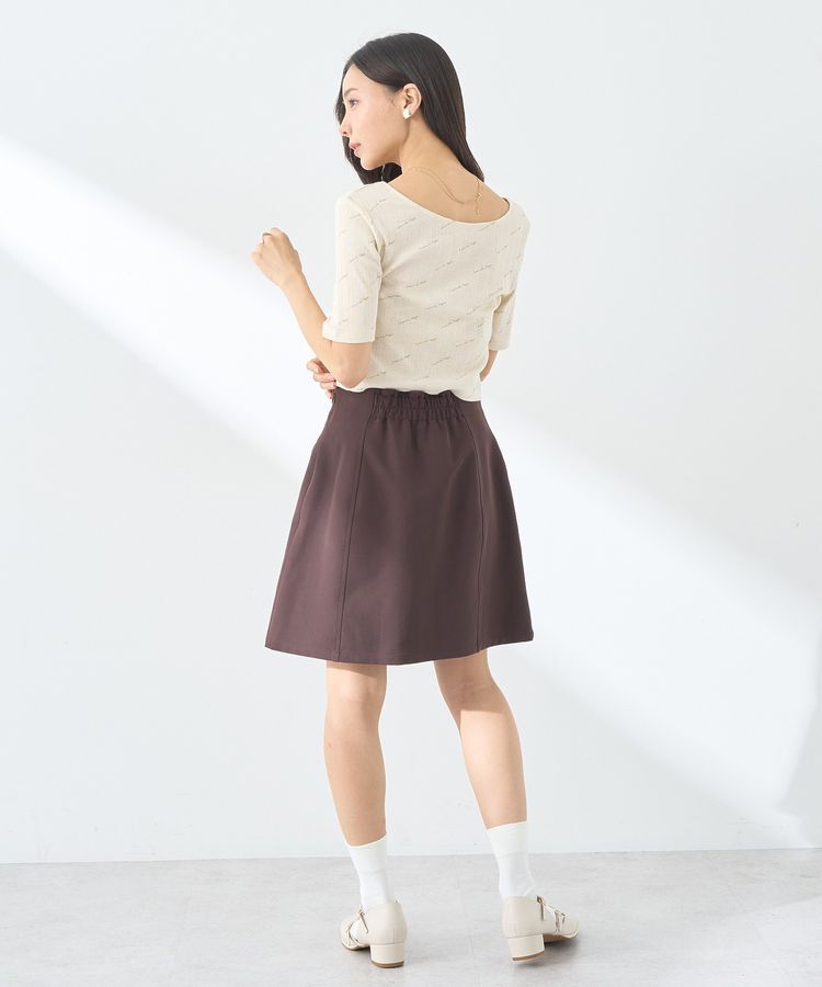 earth music&ecology「メッセージロゴコンパクトプルオーバー」|Tシャツ・カットソー|