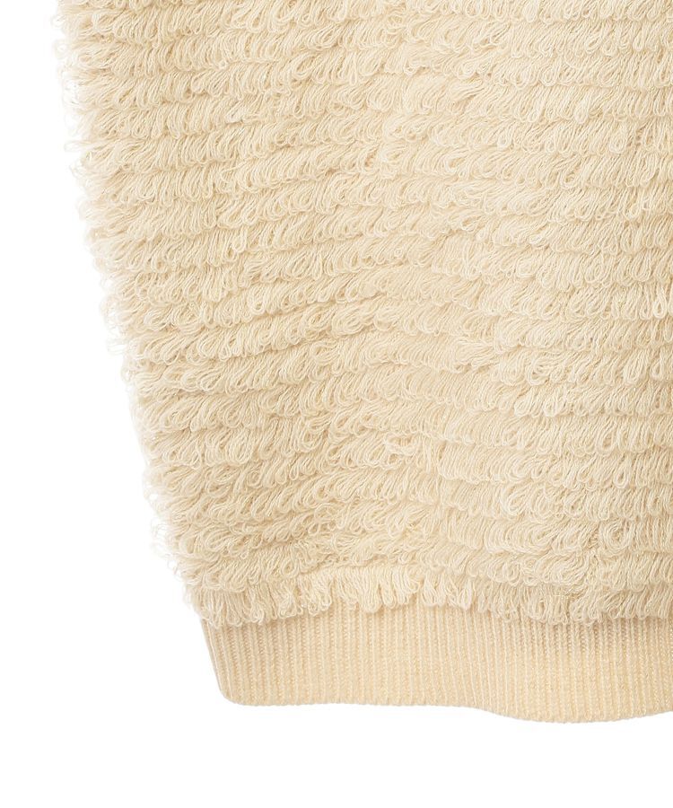 earth music&ecology「ループ編みベスト」|ベスト・ジレ|