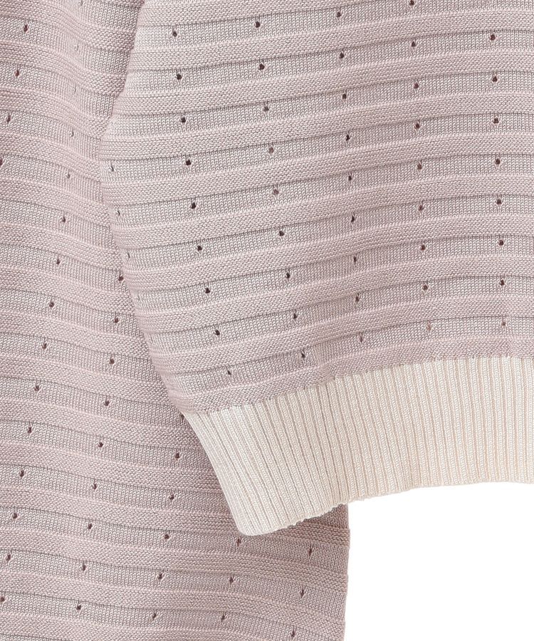 earth music&ecology「配色バックリボンプルオーバー」|ニット・セーター|