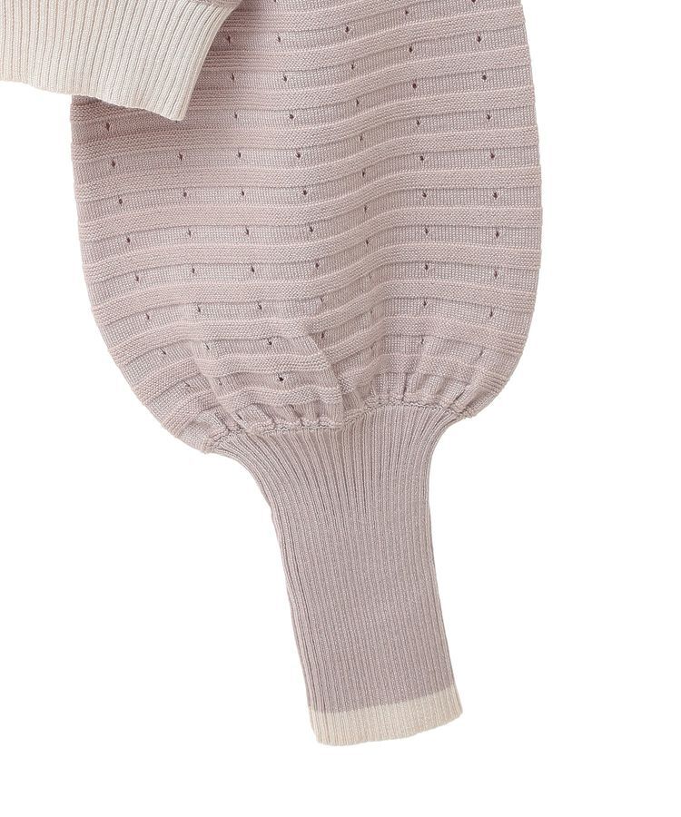 earth music&ecology「配色バックリボンプルオーバー」|ニット・セーター|