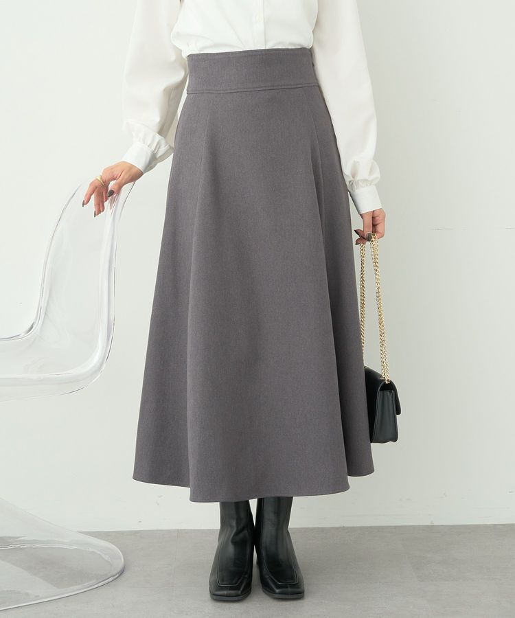 earth music&ecology「バックレースアップスカート」|フレア|