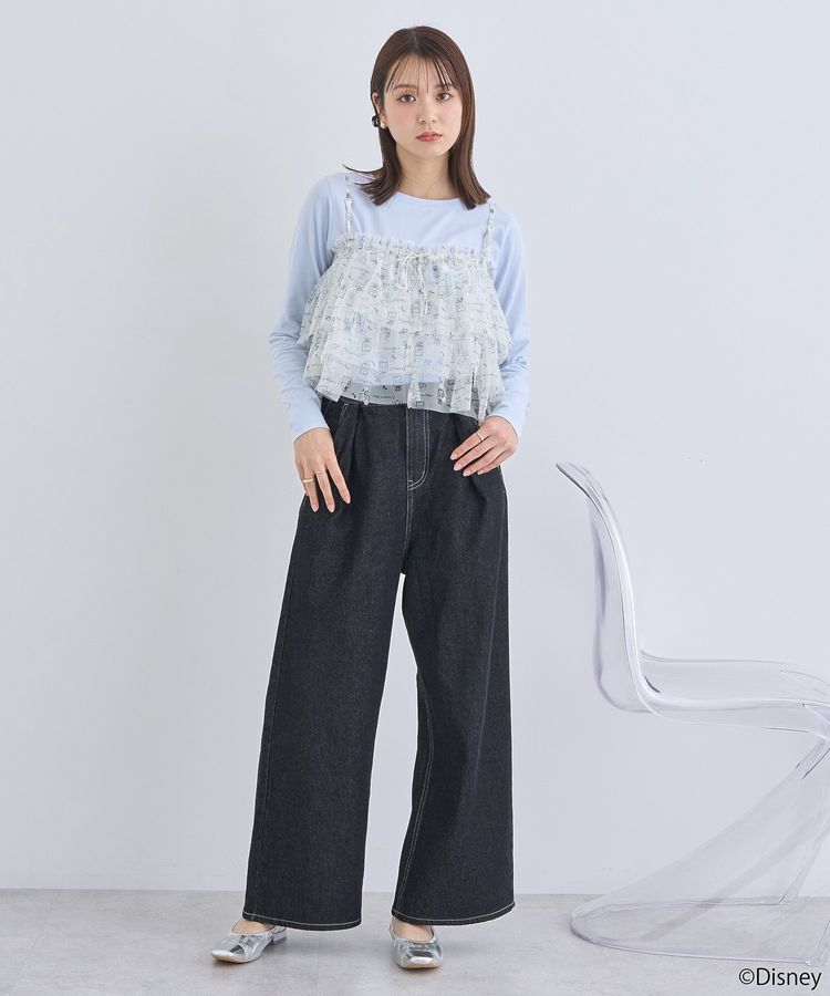 earth music&ecology「シンデレラ/総柄プリントマルチビスチェ」|ベスト・ジレ|